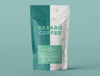 Package Design Basaro Coffee creative creativity design designer graphic design minimal modern package package design packaging packaging design typography