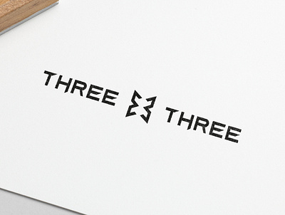 Logo Design Three Three creative creativity design designer logo logo design logodesign logoinspiration logos logotype minimal modern three typography