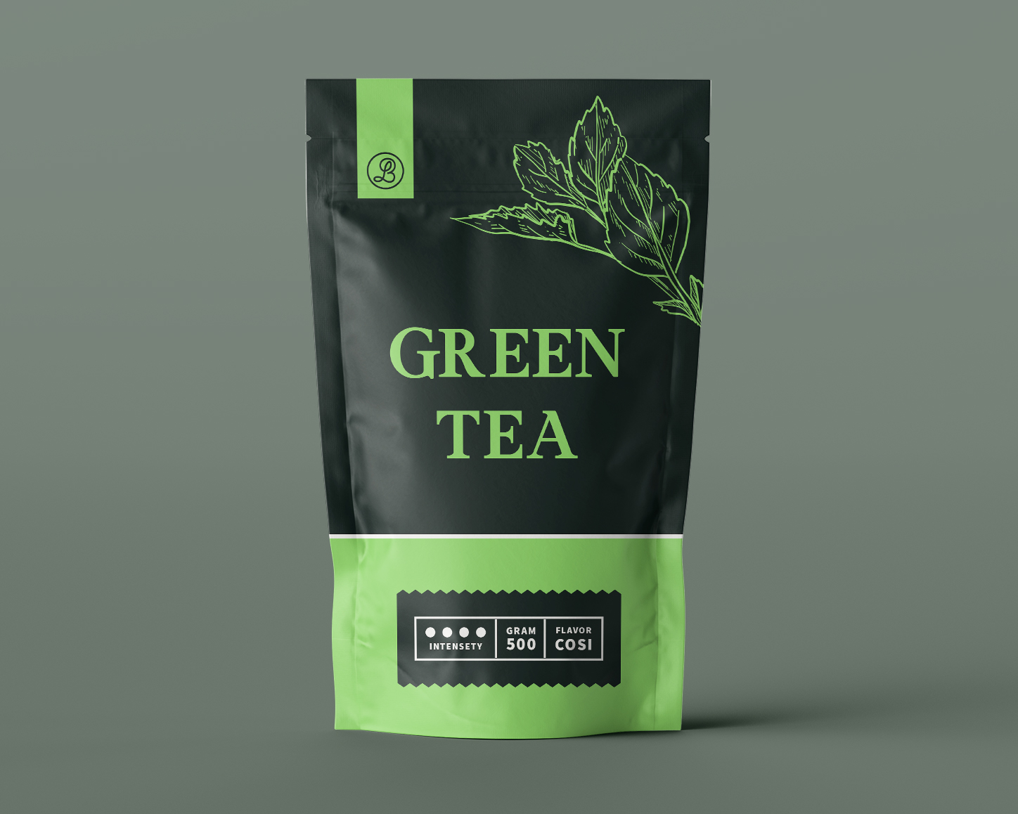 Package Design Green Tea by Fabian Krotzer on Dribbble