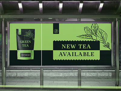 Banner Design Green Tea