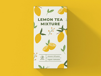 Package Design Lemon Tea creative creativity design designer label label design lemon minimal modern package package design packaging packaging design typography