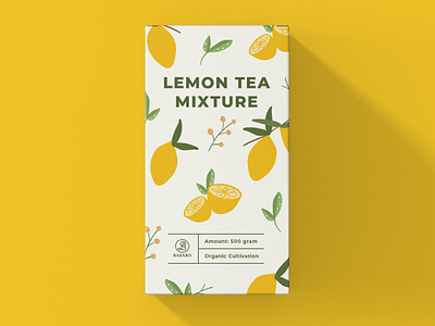 Package Design Lemon Tea creative creativity design designer label label design lemon minimal modern package package design packaging packaging design typography