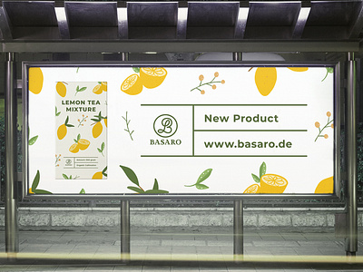 Banner Design Lemon Tea