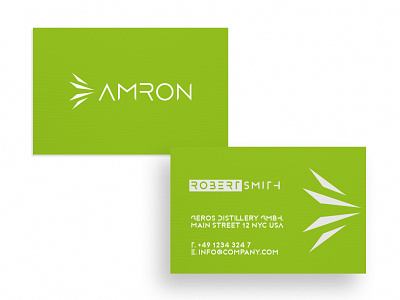 Business Card Amron business card business card design business cards businesscard card design creative creativity design designer graphic design modern typography visit card