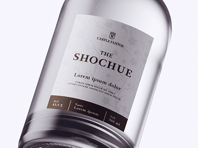 Bottle Design Shochue