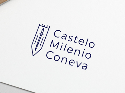 Logo Design Castelo Milenio Coneva creative creativity design designer logo logo design logodesign logoinspiration logos logotype minimal modern typography