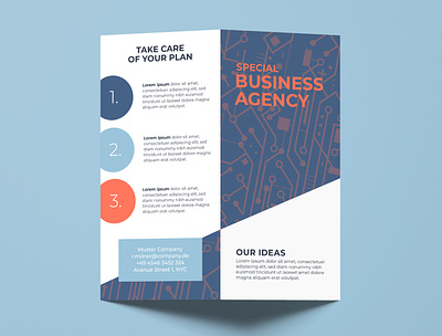 Brochure Design Business Agency agency brochure brochure design business creative creativity design designer graphic design graphic artist modern typography