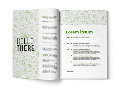 Magazine Design Food brochure brochure design catalog catalog design creative creativity design designer food magazine magazine design minimal modern typography
