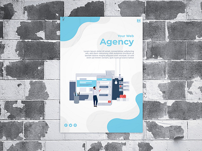 Poster Design Agency Blue