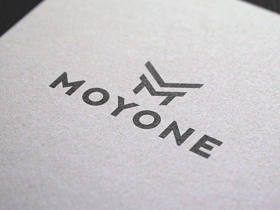 Logo Design Moyone creative creativity design designer logo logo design logodesign logodesigner logoinspiration logos logotype minimal modern typography