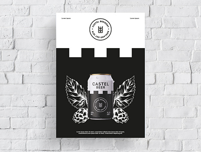 Poster Design Brewery beer brewery creative creativity design designer logo minimal modern poster poster design typography