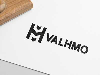 Logo Valhmo company creative creativity design designer logo logo design logodesigner logoinspiration modern typography