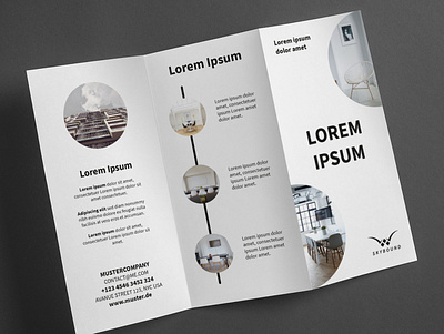 Broschure Company brochure brochure design creative creativity design designer flyer flyer design graphic design graphic artist modern trifold brochure typography