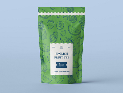 English Fruit Tee Package Design creative creativity design designer english fruit modern package package design packaging packaging design packing packing design tee typography