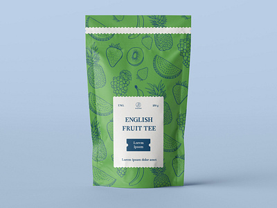 English Fruit Tee Package Design