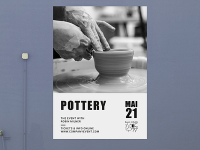 Pottery Event Poster