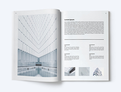 Magazine Design brochure creative creativity design designer graphic design graphic artist magazine magazine design minimal modern typography