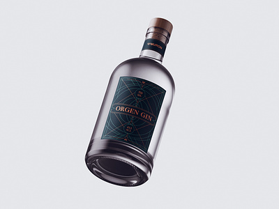 Bottle Design Orgen Gin