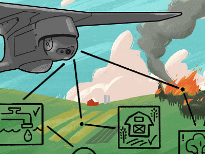 Unmanned Vehicle Technology editorial illustration samsung