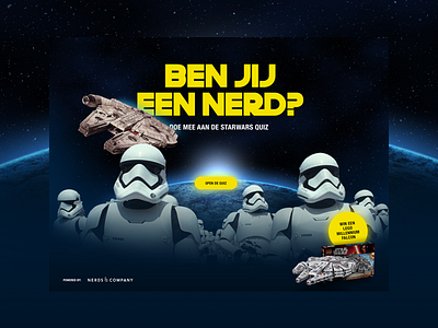 May the 4th be with you landingpage nerd onepage quiz space starwars trivia typeform website