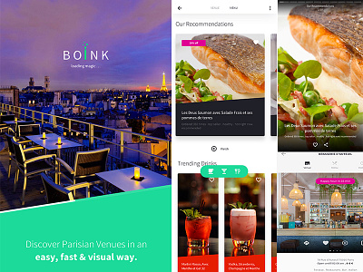 Boink delivery app delivery service hospitality hybrid app mobile app design mobile app development