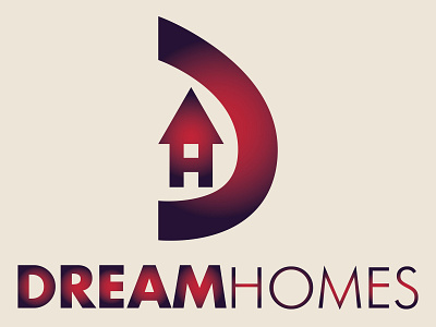 Dream Home logo branding illustration logo logo design branding