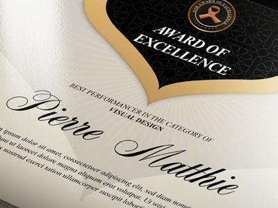 Multipurpose Modern Certificate v.2 award border branding certificate classical currency decorative diploma frame graduation reward thanksgiving
