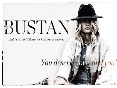 Bustan / The Ultimate Magazine & Blog Template blog blogger clean fashion feminine instagram lifestyle magazine post social story travel