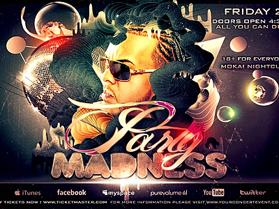 Madness Flyer -PSD-