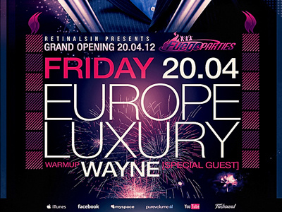 PSD Europe Luxury Flyer Template