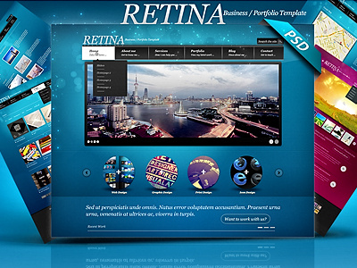 Retina - Multipurpose PSD Template