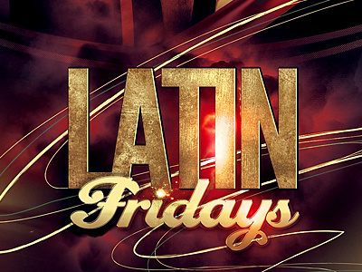 PSD Latin Fridays Flyer Template