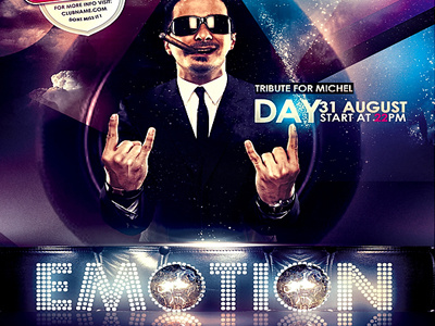 PSD Emotion Flyer Template