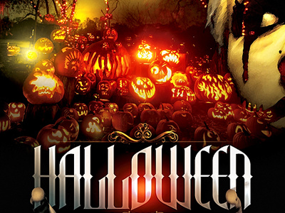 PSD Halloween Flyer Template