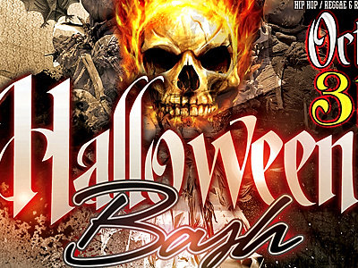 PSD Halloween Bash Flyer