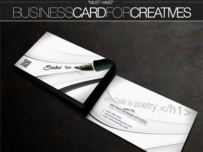Business Card for "Creatives"