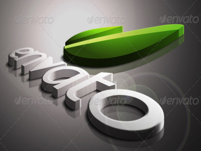 PSD Photo Realistic 3D Logo Mock-up V.2