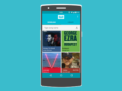 Saga for Mobile android app mobile ui