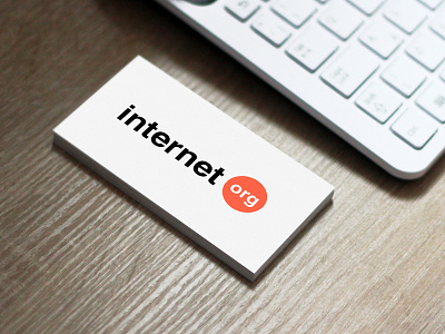 Internet.org 2 business card identity internet logo