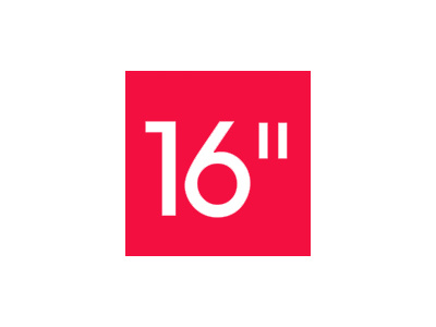 SixteenInches.com Logo