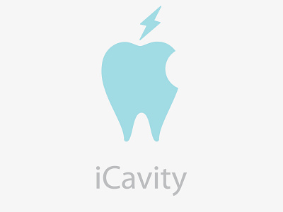 Apple_ Teeth 2d adobe adobe illustrator amazing apple apple logo bolt clean concept conceptual dentist logo dentistry logo tooth vector