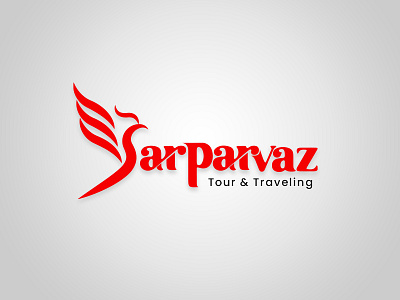 SarParvaz Logo Typography