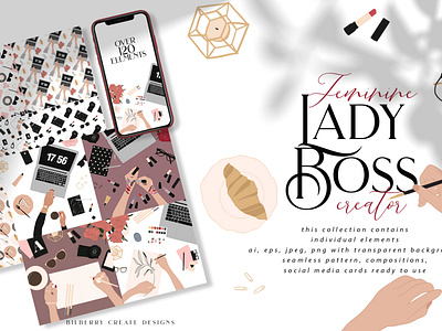 Feminine Lady Boss