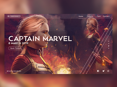 Captain Marvel UI