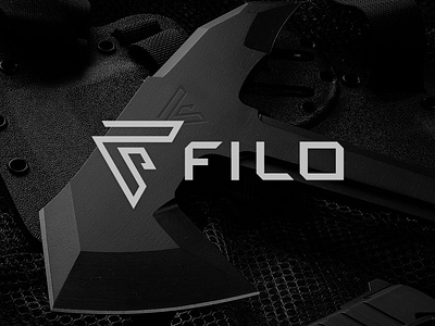 Filo Rebrand branding icon knife logo logos rebrand rebranding typography