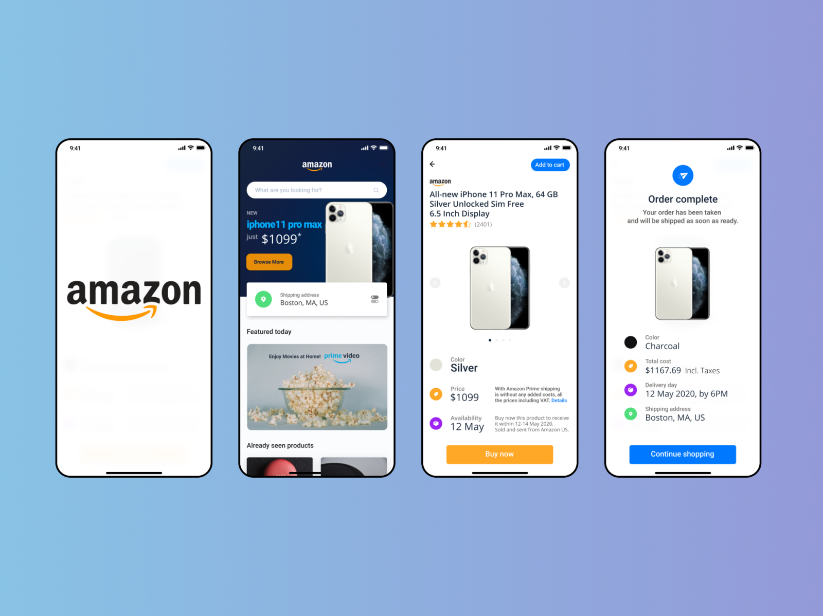 Amazon Mobile App Redesign by Jitesh Vats on Dribbble