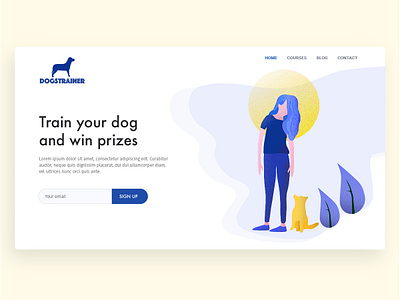 Dog training UI