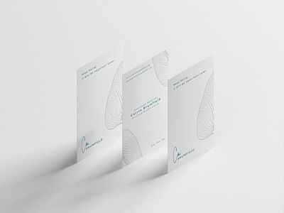 Carrie Brumfield Business Cards Design branding business card visual design
