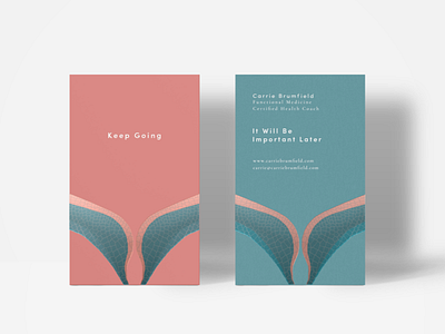 Carrie Brumfield Business Cards Design