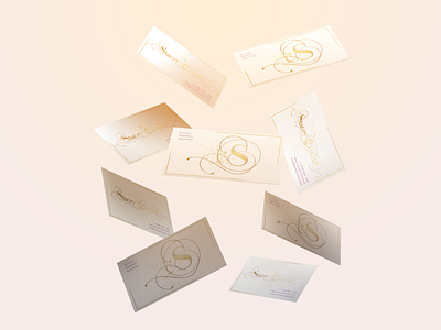 Stacey L Tucker branding business cards visual design